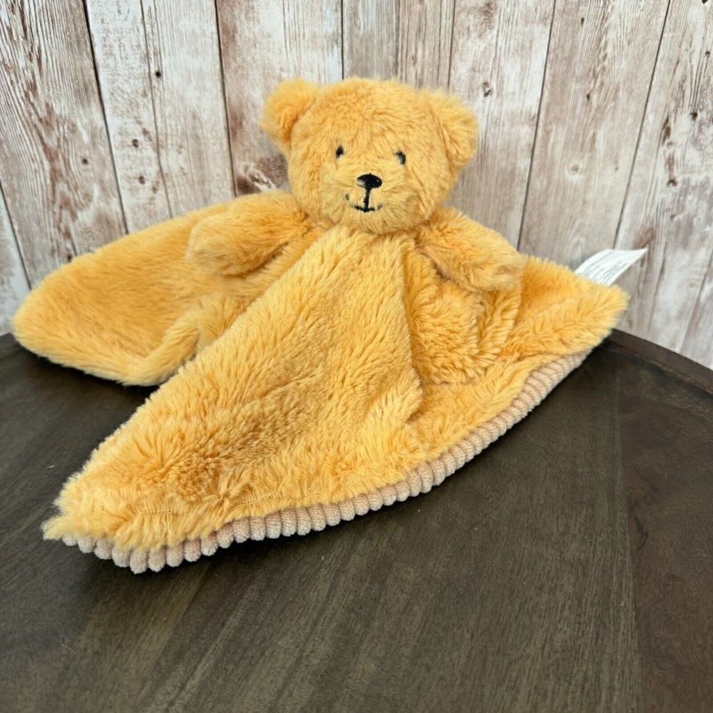 Best Made Toys Infant Teddy Bear Rattle Baby Plush Security Blanket Lovey